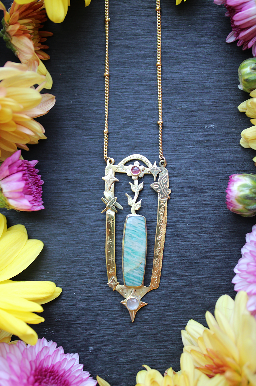 Cultivate Your Own Garden Necklace