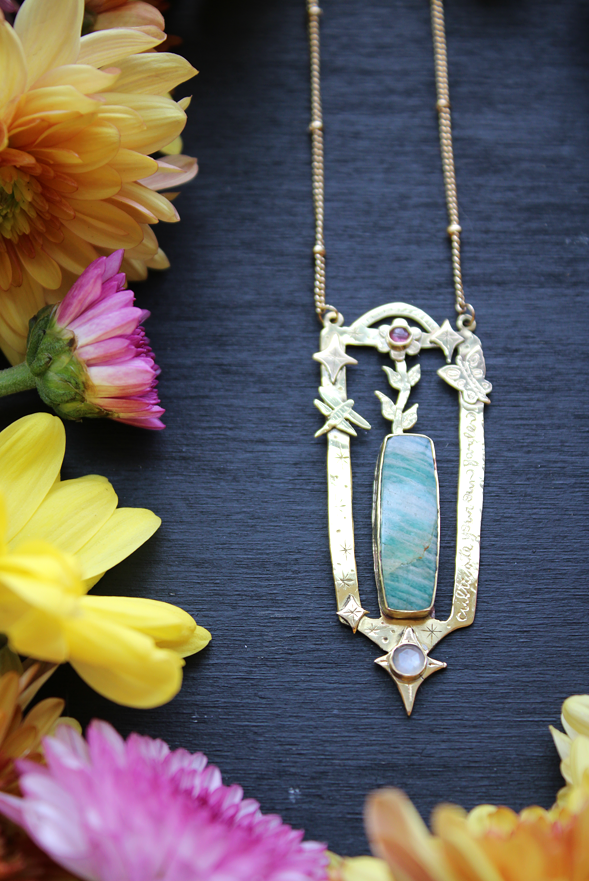 Cultivate Your Own Garden Necklace