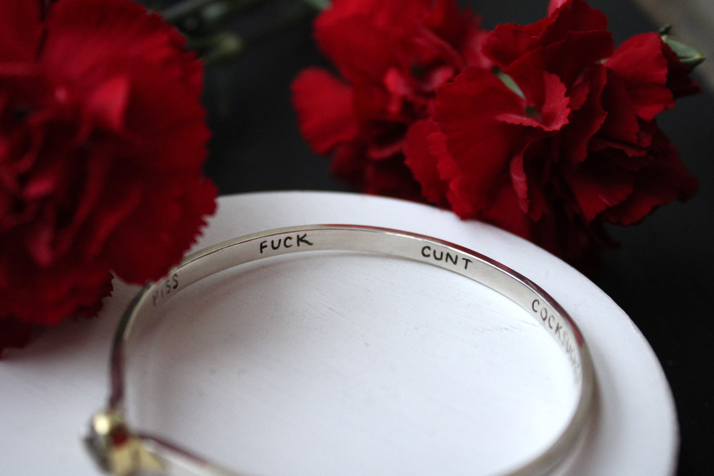 Seven Dirty Words Bangle