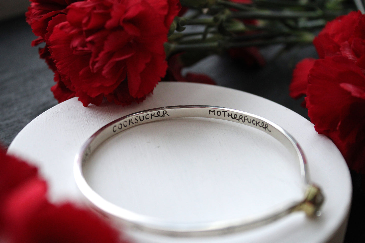 Seven Dirty Words Bangle