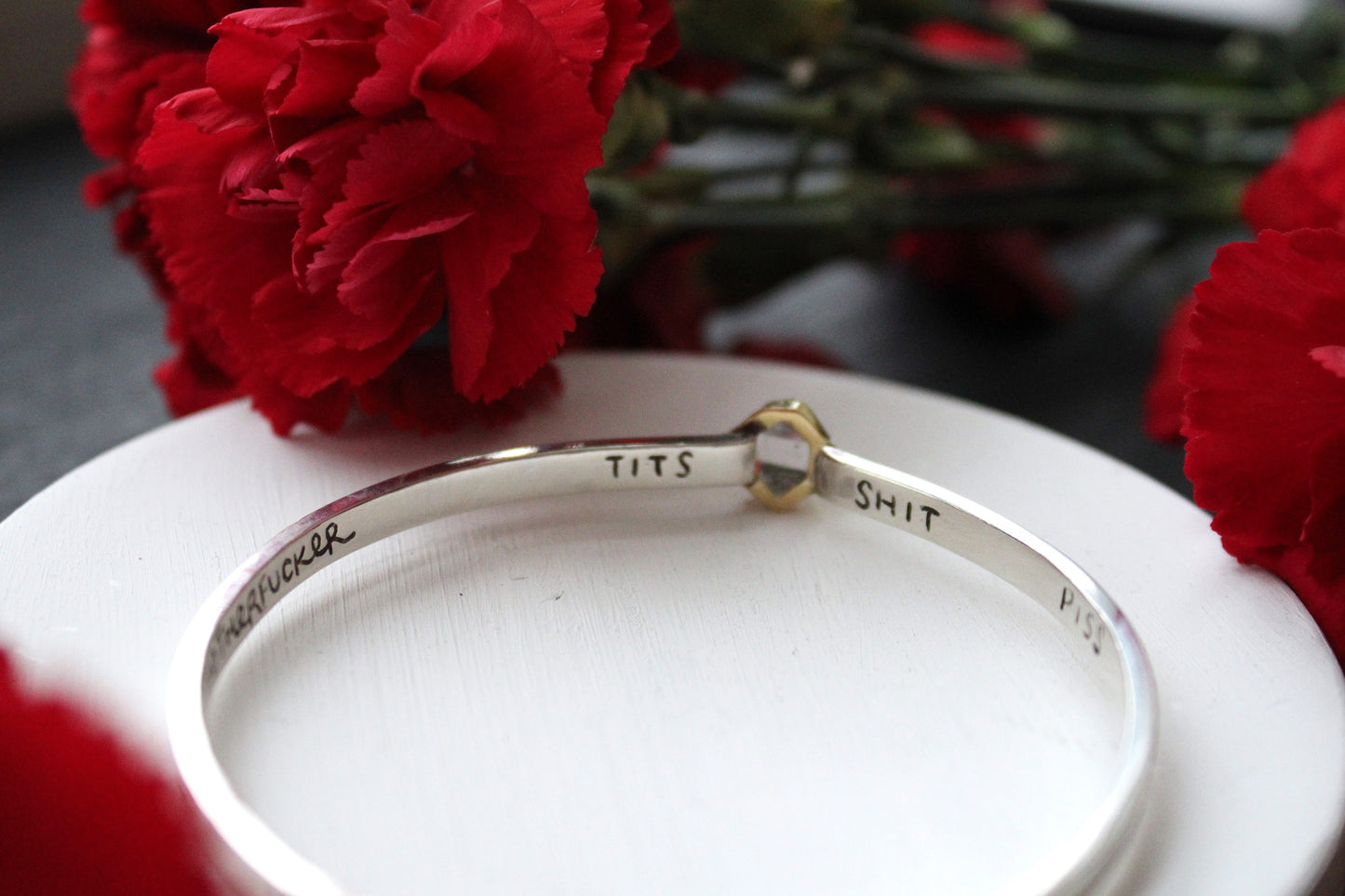 Seven Dirty Words Bangle