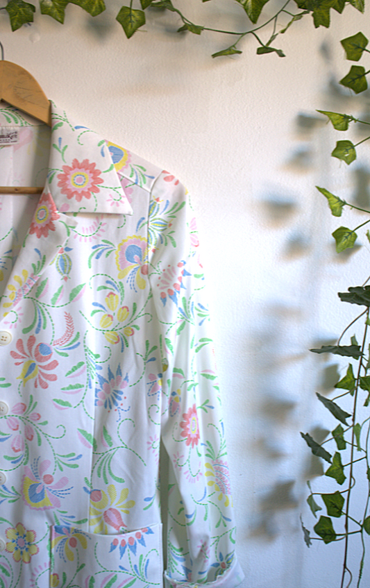 Vintage Floral Blazer