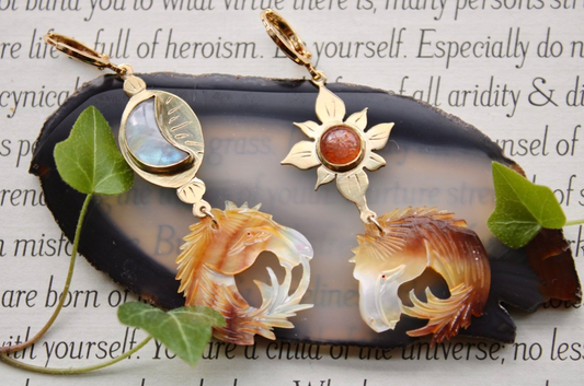 Sunset Stallion Earrings