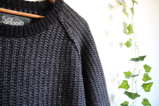 Roots Striped Fisherman Sweater