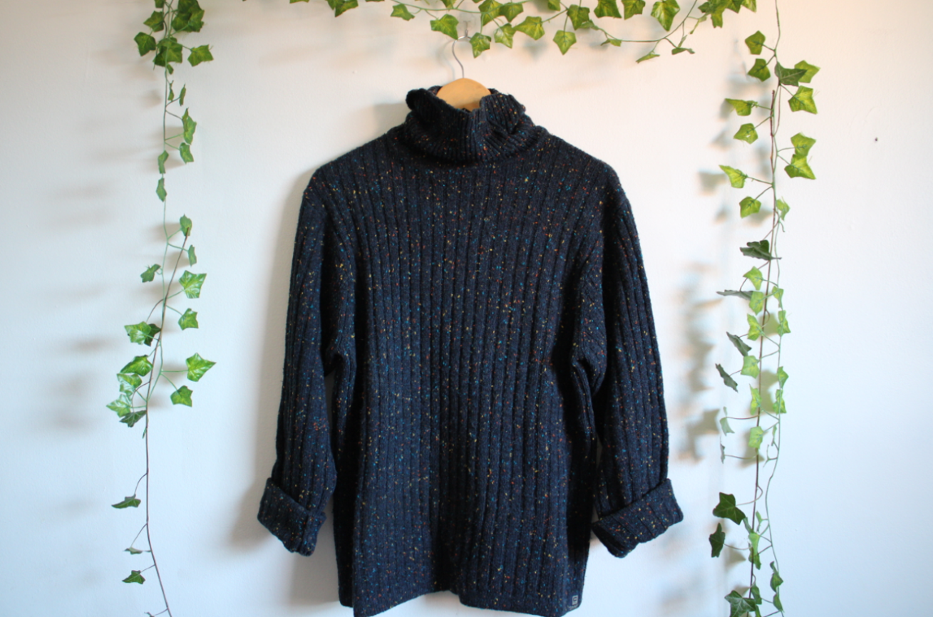 Vintage Ralph Lauren Confetti Turtleneck