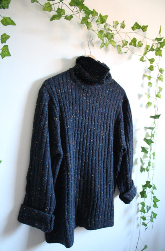 Vintage Ralph Lauren Confetti Turtleneck