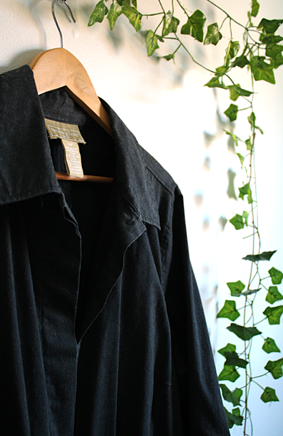 Cotton Ginny Charcoal Coat