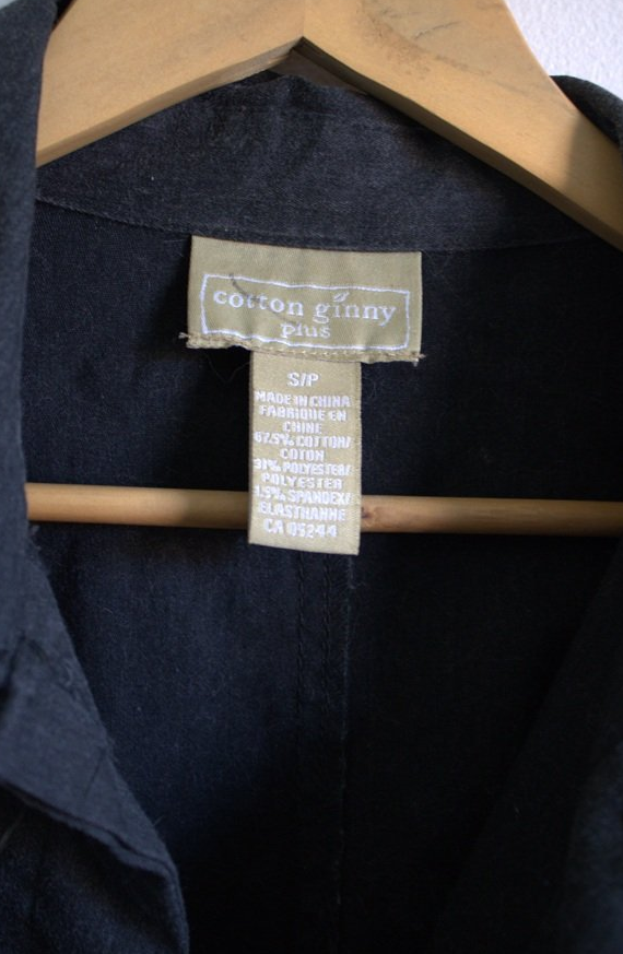 Cotton Ginny Charcoal Coat