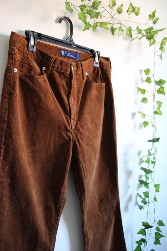 Gap Brown Corduroy Bellbottoms