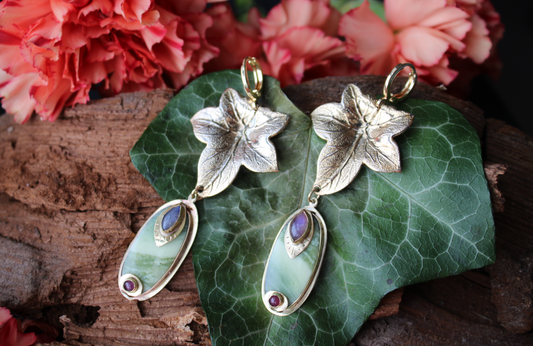Serpentine Ivy Earrings