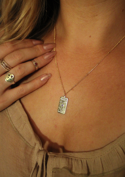 Midnight Sobriety Necklace