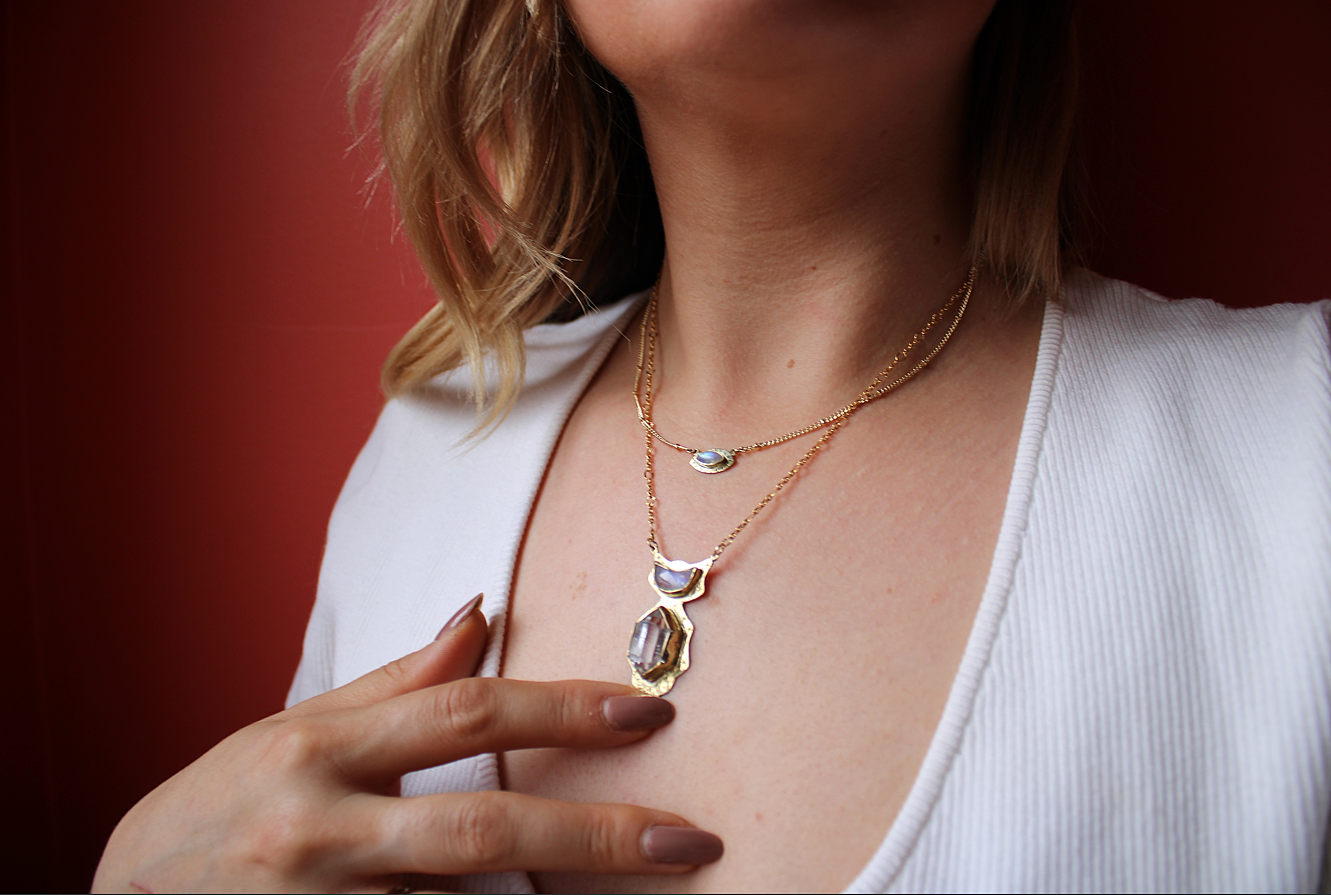 Fearless Clarity Layered Necklace