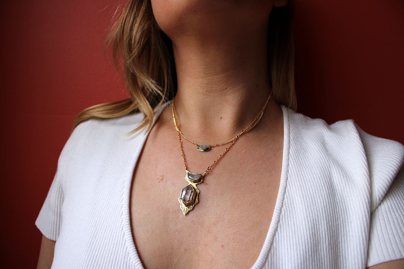Fearless Clarity Layered Necklace