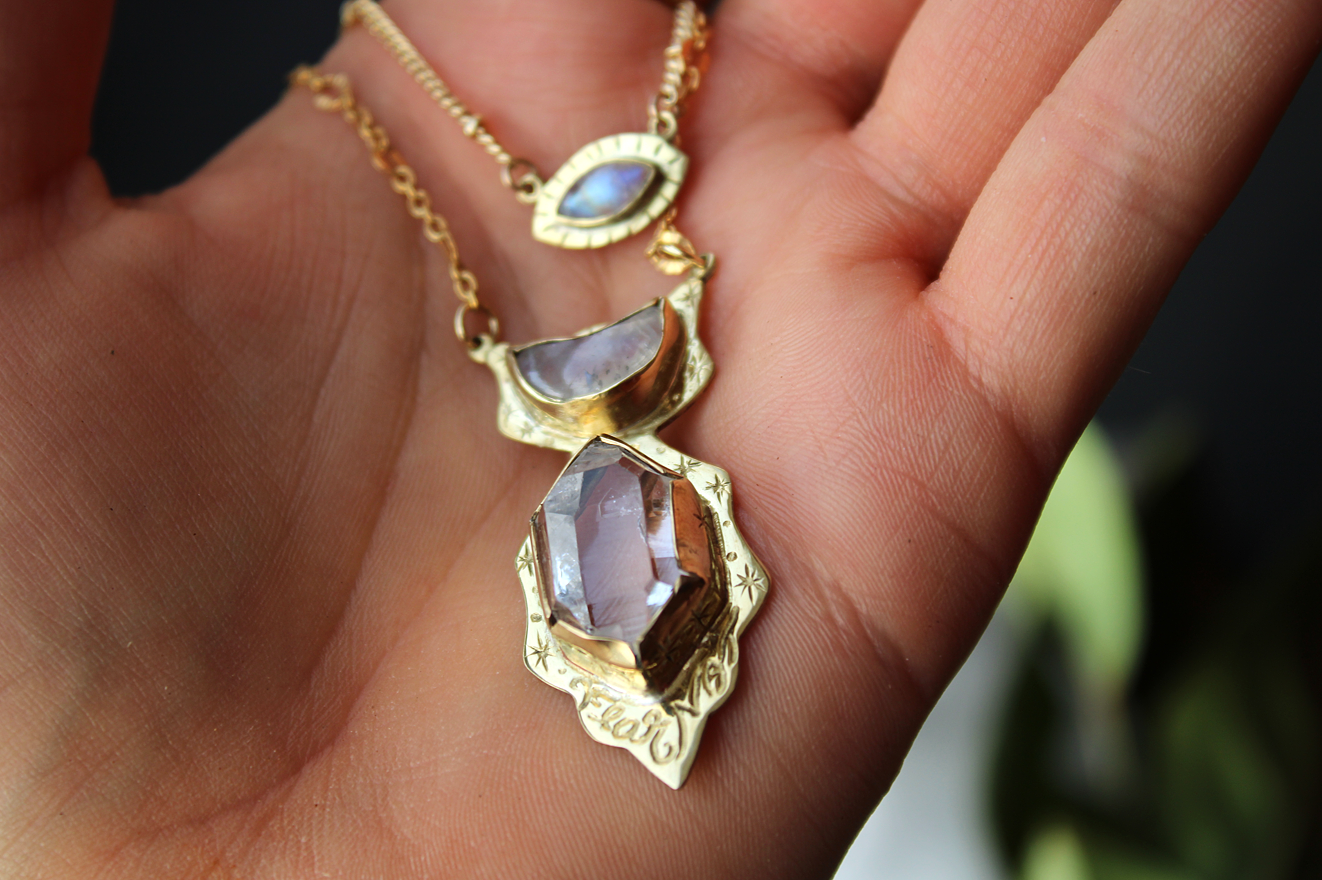 Fearless Clarity Layered Necklace