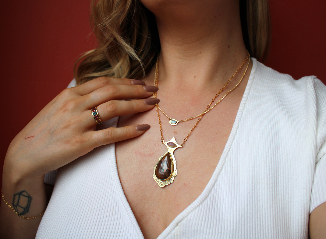 Fearless Light Layered Necklace
