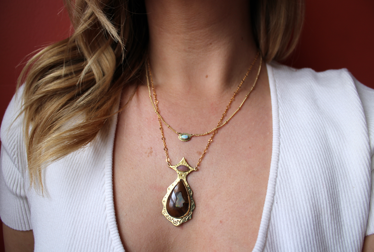 Fearless Light Layered Necklace