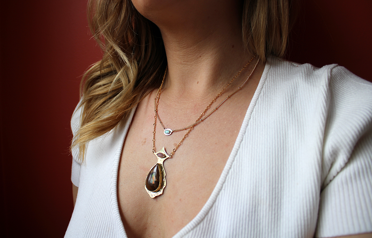 Fearless Light Layered Necklace