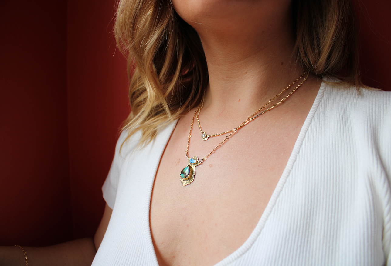 Fearless Faith Layered Necklace