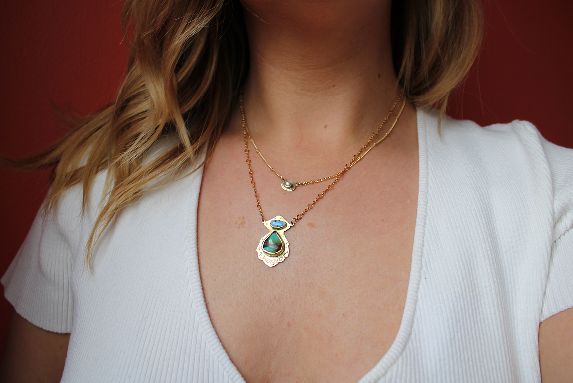 Fearless Faith Layered Necklace