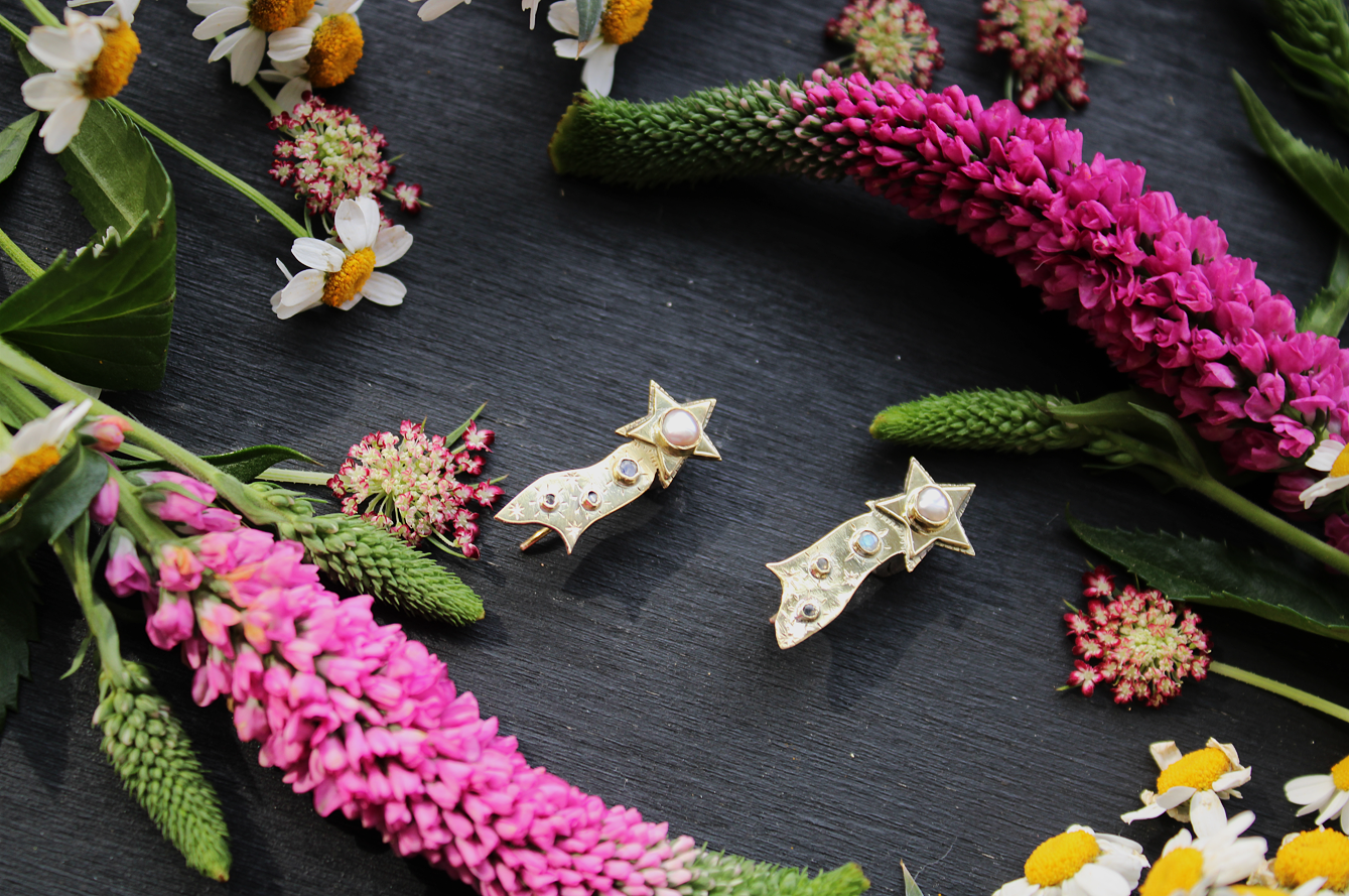 Shooting Star Earrings