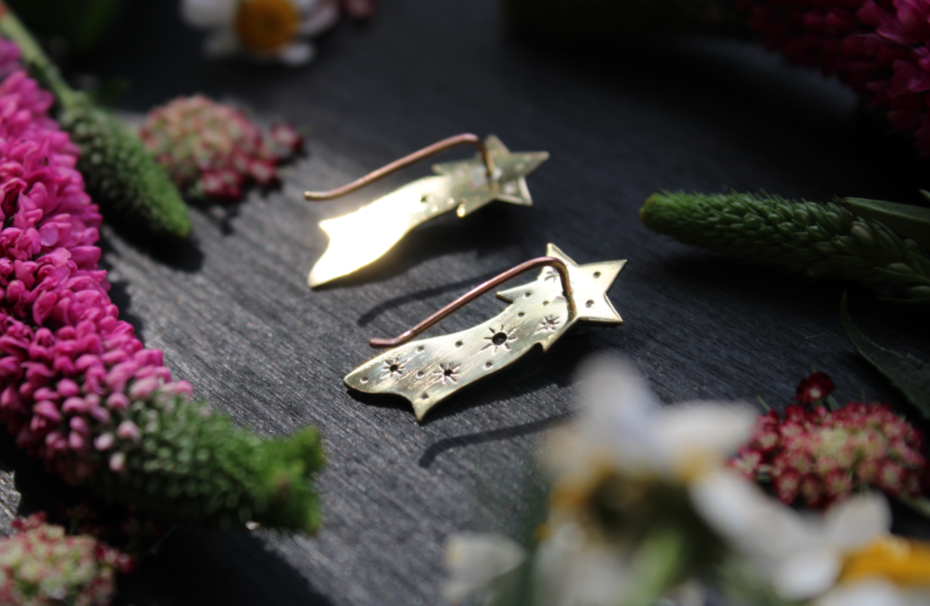 Shooting Star Earrings