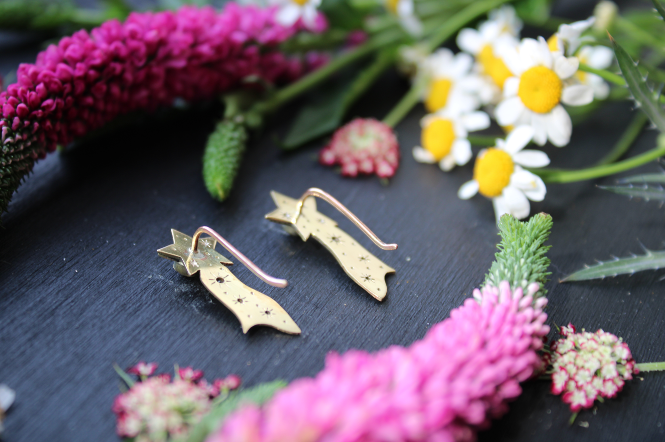 Shooting Star Earrings