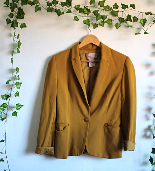 Philosophy Mustard Blazer