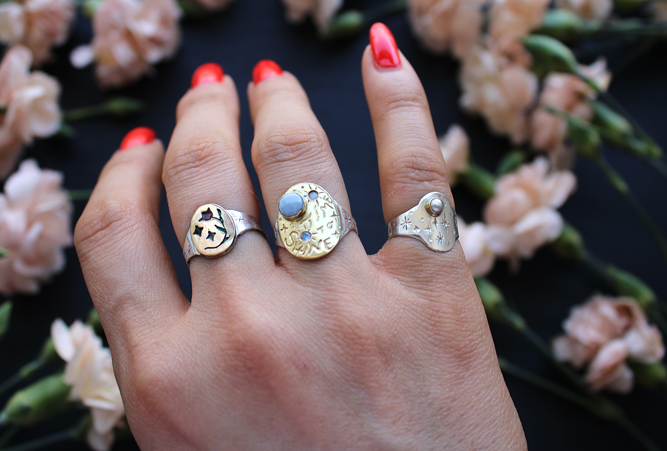 Calm & Shiny Ring