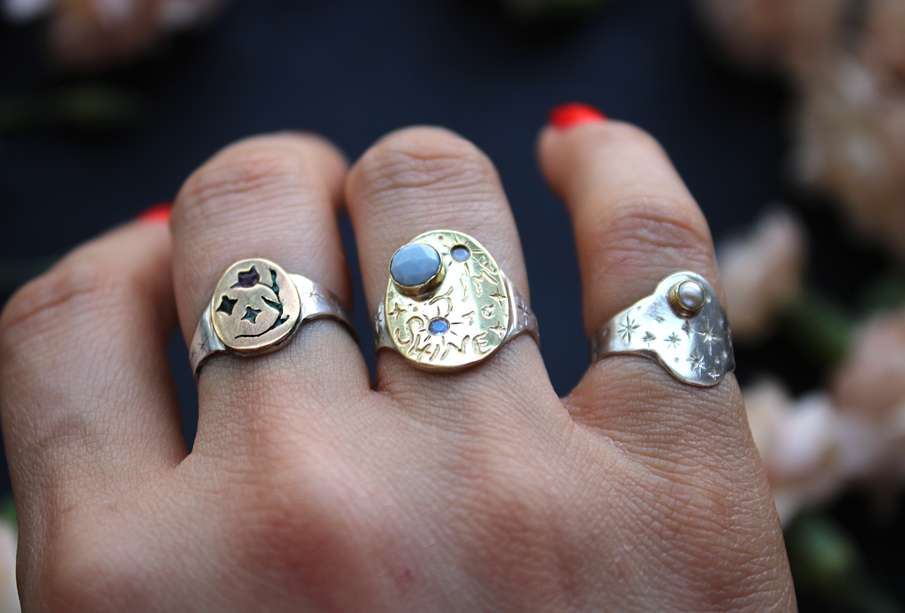 Calm & Shiny Ring