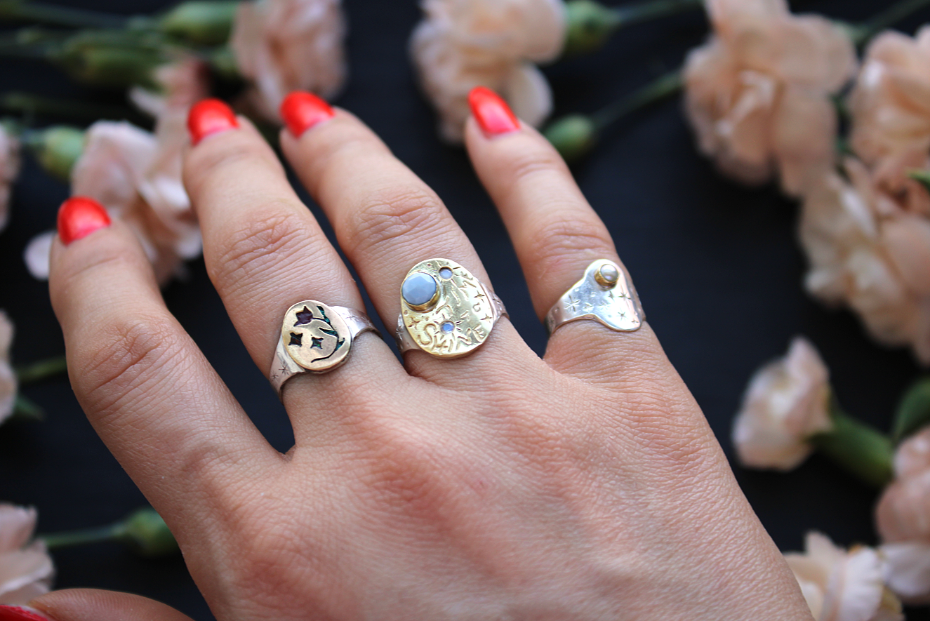 Calm & Shiny Ring