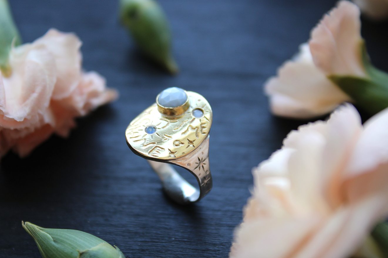 Calm & Shiny Ring
