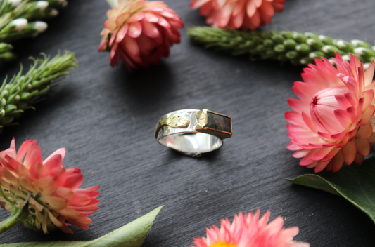 Crawling Moss Ring